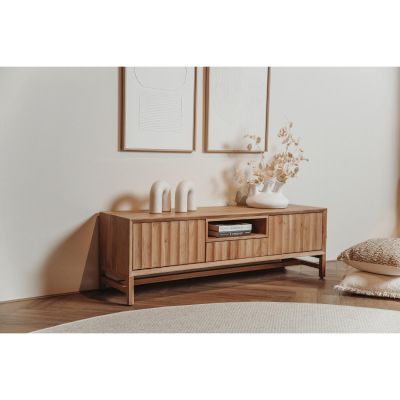 Tower Living Crotone tv-meubel - 145 cm - naturel