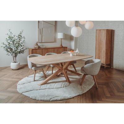 Tower Living Crotone eettafel - 200 cm - naturel