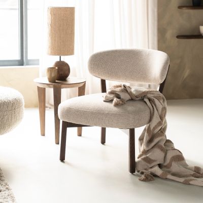 Eleonora Mikky fauteuil bruin