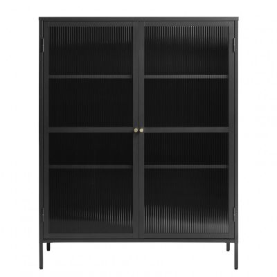 Nordic Home Olan glazen vitrinekast - 140 cm