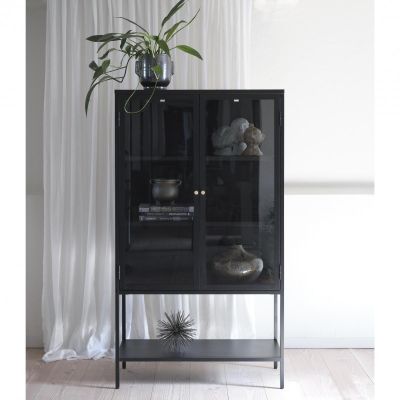 Nordic Home Ragnar hoog staande vitrinekast - 160 cm