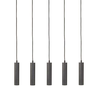 Label51 Ferroli hanglamp 5L metaal zwart