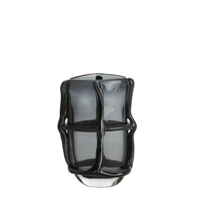 Light & Living Ashoro vaas 20,5x13x29 cm - glas grijs