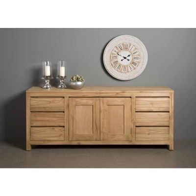 Tower Living Corona dressoir - 180 cm - bruin
