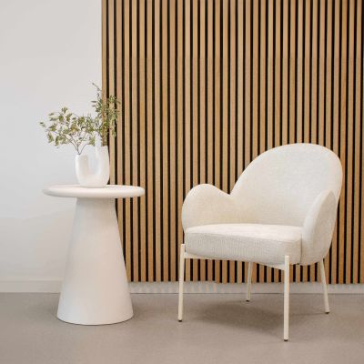 Kick Bronx fauteuil - crème