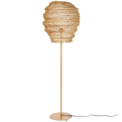 Vloerlamp Lena Messing