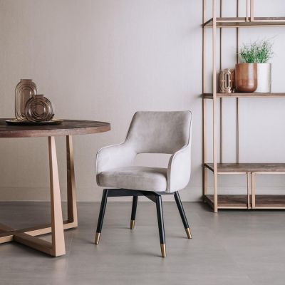Tower Living Lenno draaibare armstoel