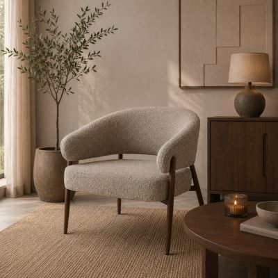 Livingfurn Dilan Hush fauteuil hout