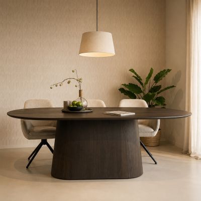 Livingfurn Novero eettafel ovaal 230 cm