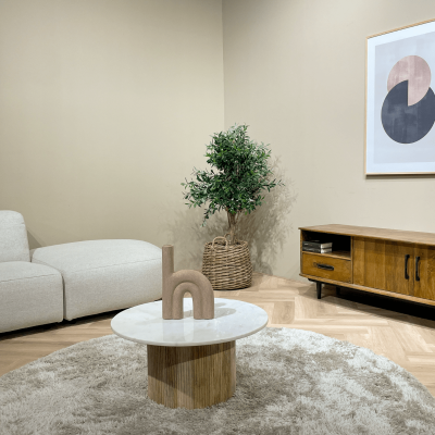 Brix Nova ronde salontafel - Ø70 cm - marmer