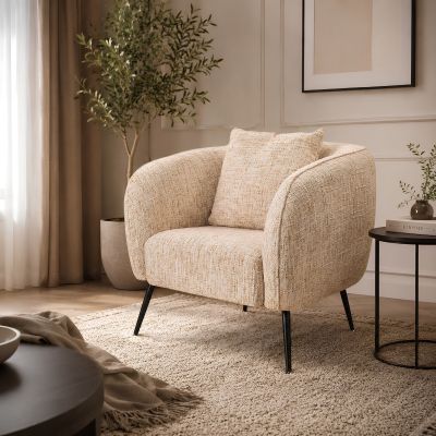 DS4U Olan fauteuil - lichtbruin