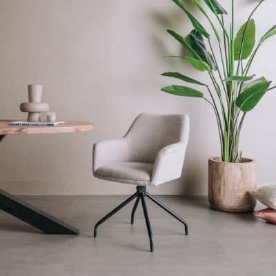 Tower Living Ortana draaibare armstoel