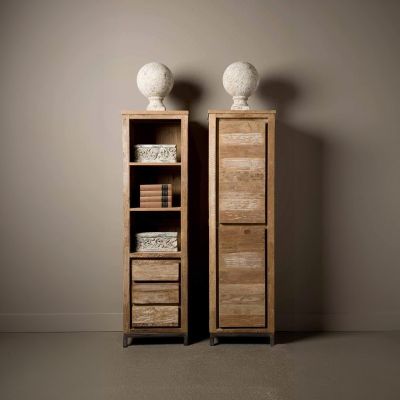 Tower Living Venetie boekenkast - 50 cm - bruin