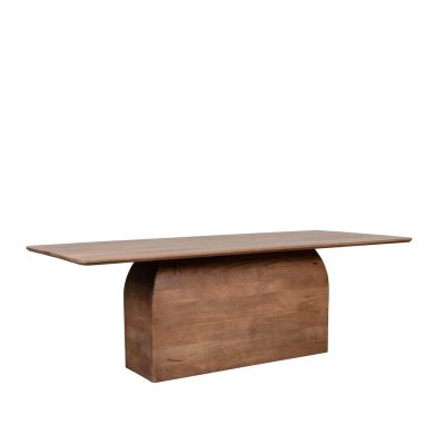 Label51 Owen eettafel 230 cm - naturel smooth mangohout