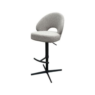 Label51 Saint Tropez verstelbare barkruk - mushroom royal boucle