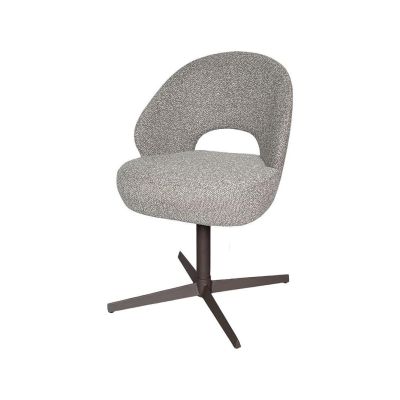 Label51 Saint Tropez eetkamerstoel - mushroom royal boucle