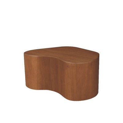 Label51 Savi salontafel 80x70x34 cm - naturel smooth mangohout