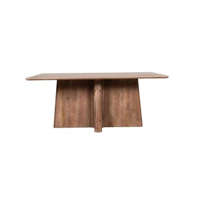 Label51 Scott eettafel 200x100 cm - naturel smooth mangohout