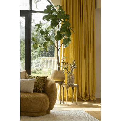 Light & Living Lapaz bijzettafe set van 2 Ø40x46+Ø36x52 cm - antiek brons/taupe