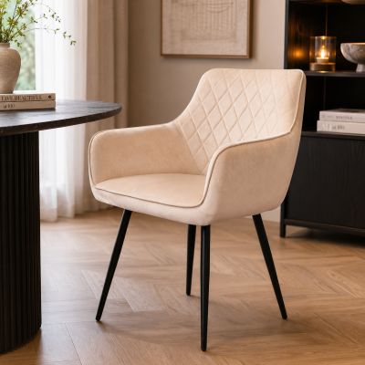 DS4U Ravi 3.0 eetkamerstoel velours