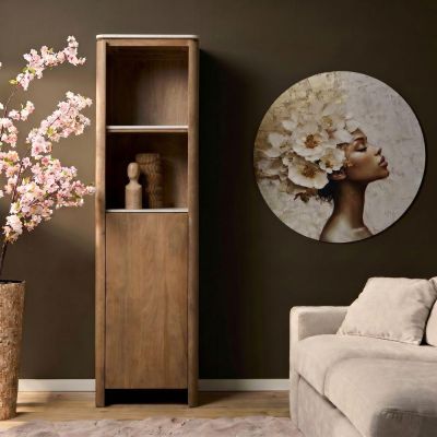 Starfurn Boekenkast Dallas 55 cm mangohout
