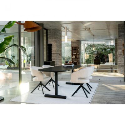 Moods Collection Tokyo draaistoel - zwart