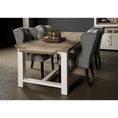 Tower Living Parma eettafel - 240 cm - wit