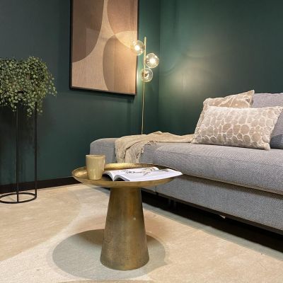 Starfurn Ronde salontafel Daisy - ø50 cm - antiek goud