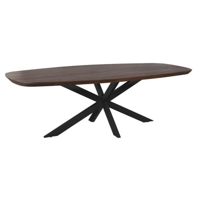 Starfurn Eettafel Madison Deens ovaal 200 cm bruin