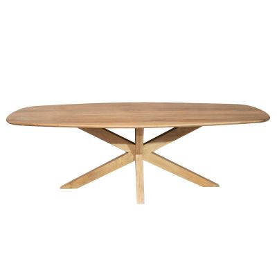 Starfurn Eettafel Nina Deens ovaal 210 cm - naturel