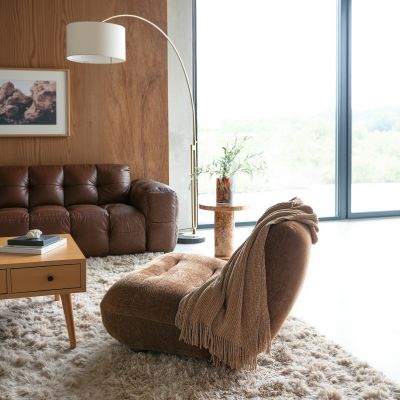 Dutchbone Wyatt fauteuil fluweel