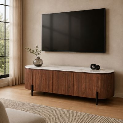 Yori staand tv-meubel 160 cm keramiek