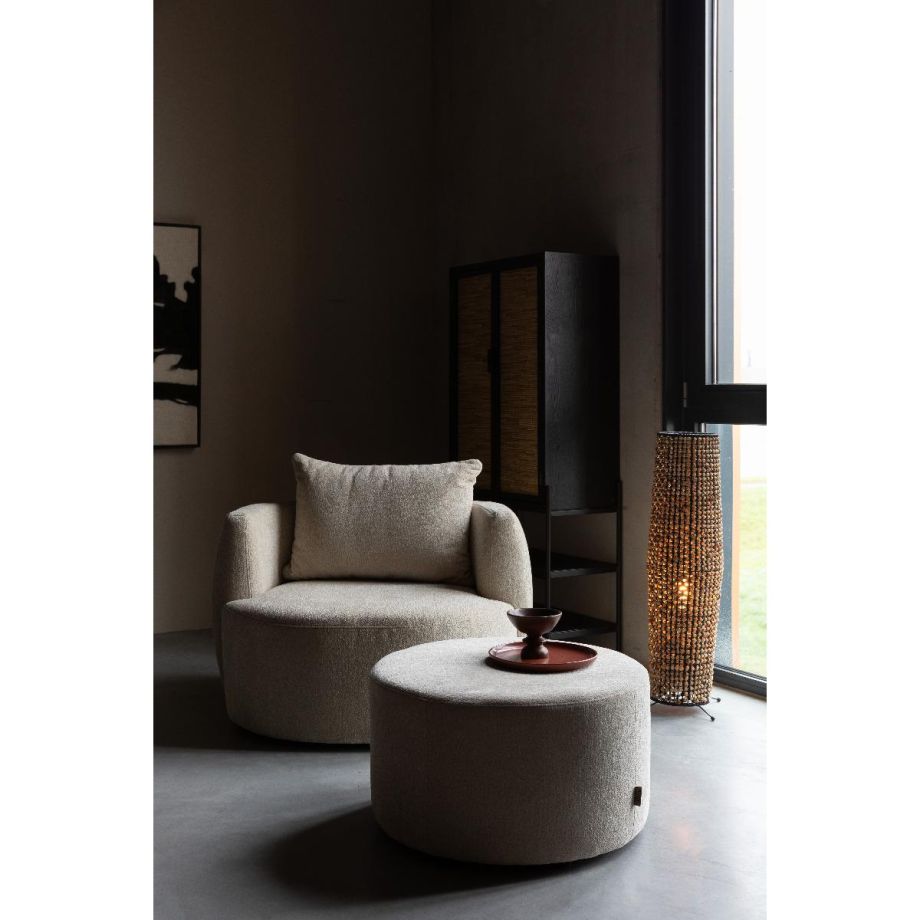 Dutchbone Rocca fauteuil - beige
