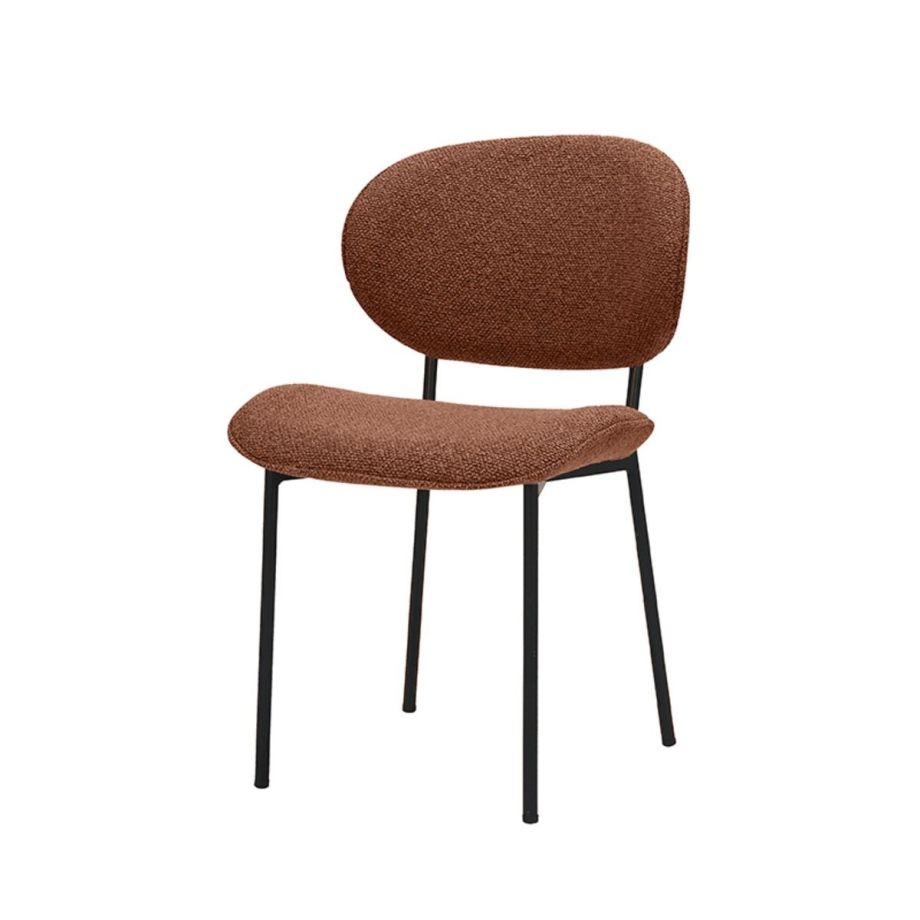 Label51 Senn eetkamerstoel bouclé