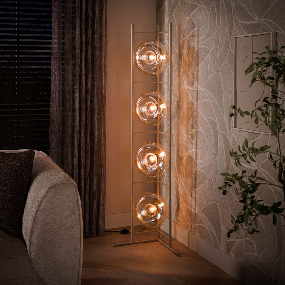 Fraaai Sola vloerlamp 4-lichts