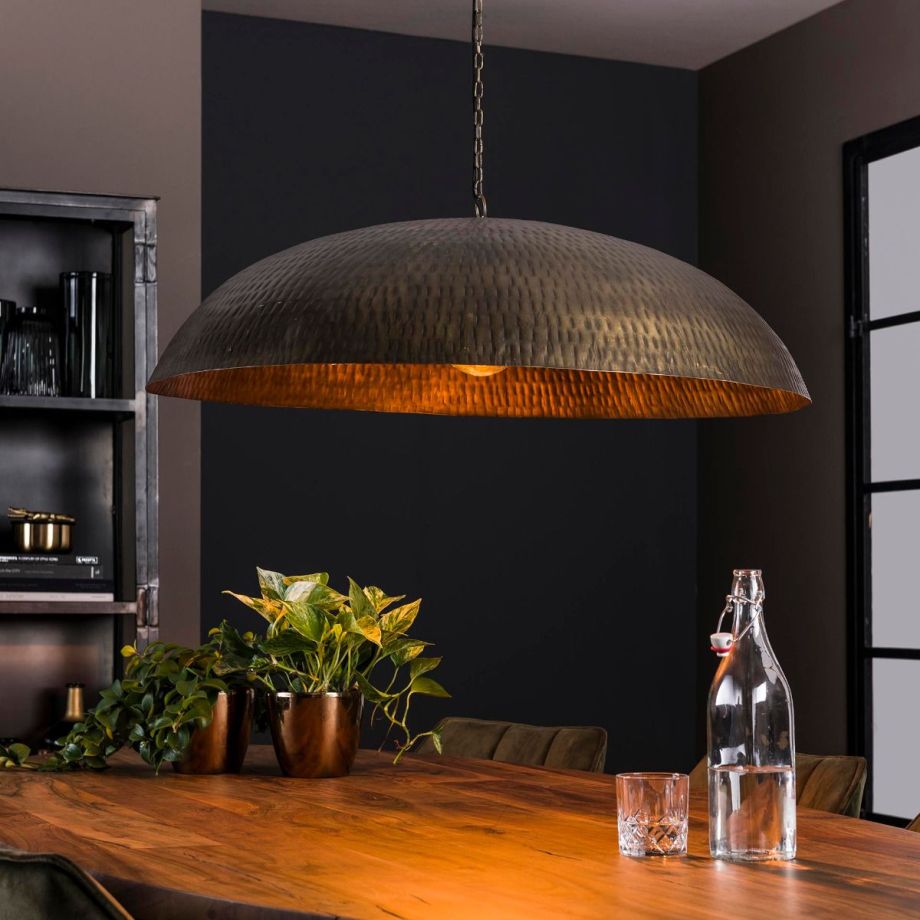 Zala hanglamp Ø90 brons antiek van het woonmerk Fraaai