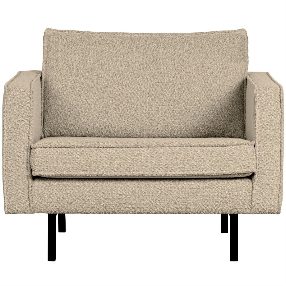 Woood Rodeo fauteuil boucle - beige