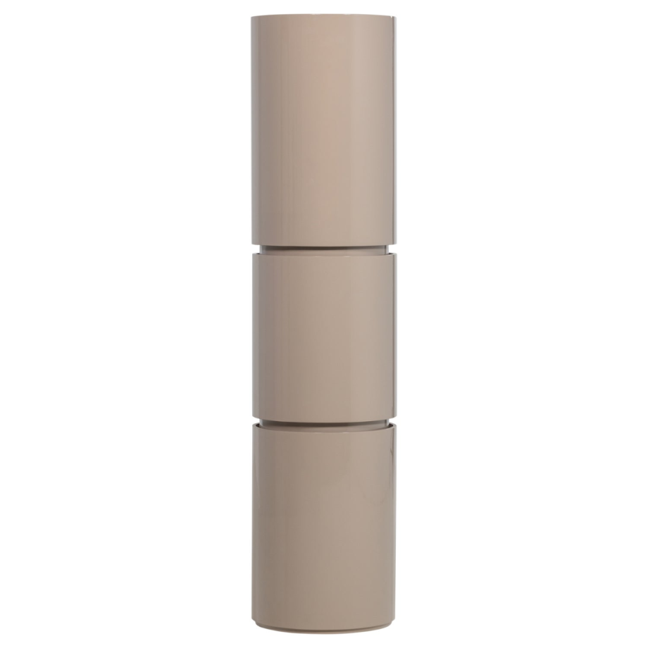 Woood Sera ronde kast 188xø45 cm hout hoogglans - zand