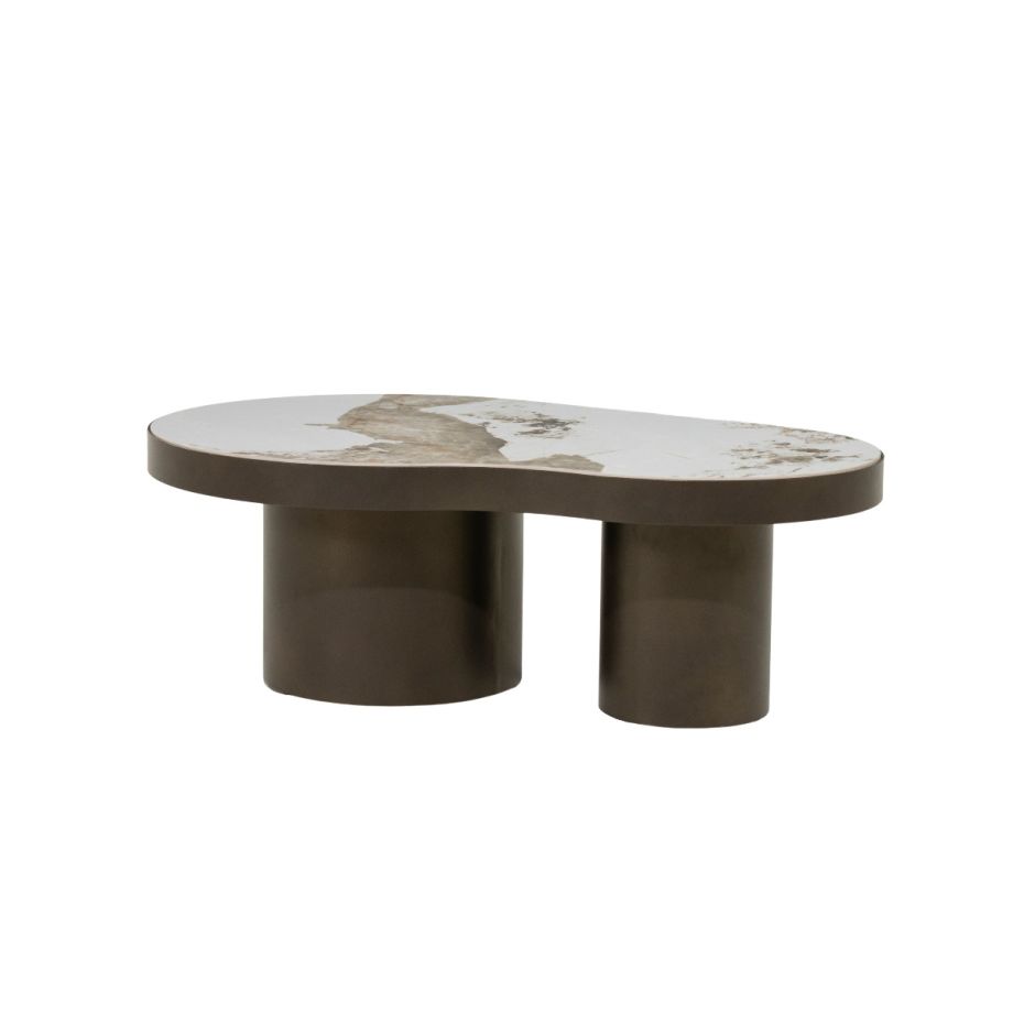 Eleonora Salontafel Danilo - brons/keramiek