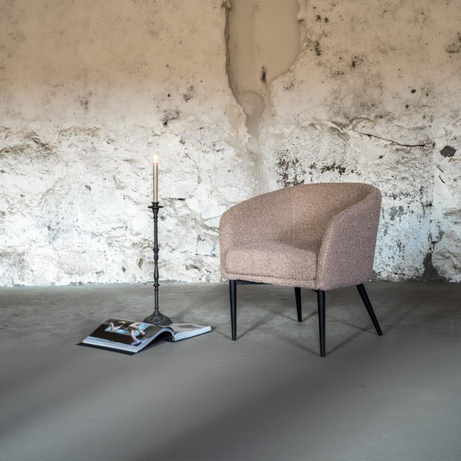 Svea Liro fauteuil - teddy - bruin