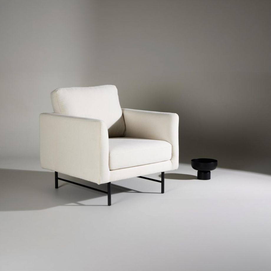 Svea Rossella fauteuil - wit