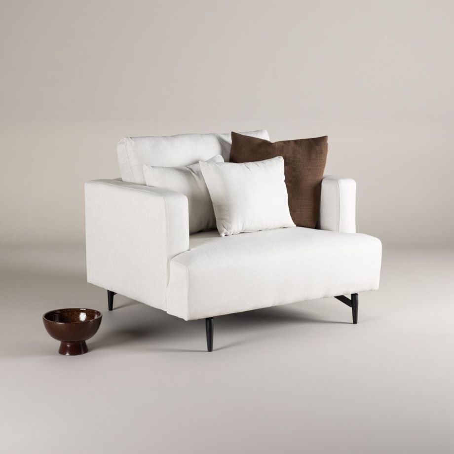 Svea Ruma fauteuil - linnen - beige