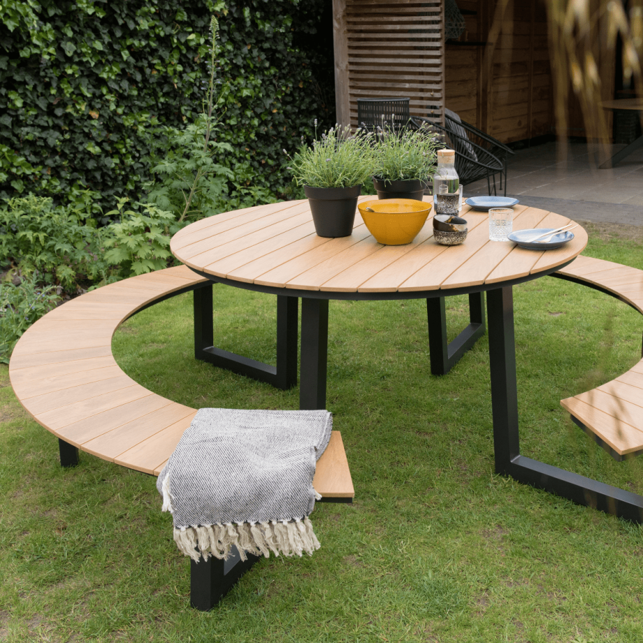 Arezzo picknickset rond van het woonmerk Les