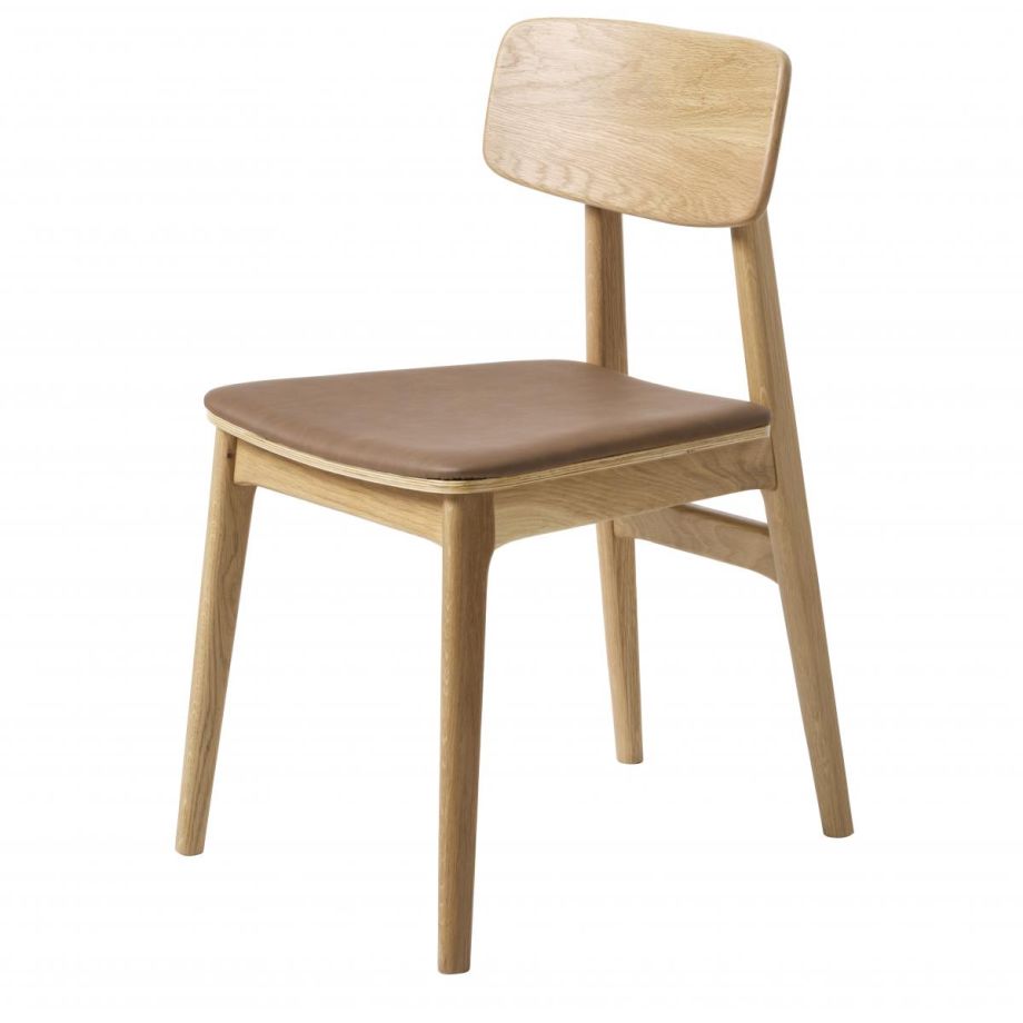 Nordic Home Mikkel eetkamerstoel - eikenhout