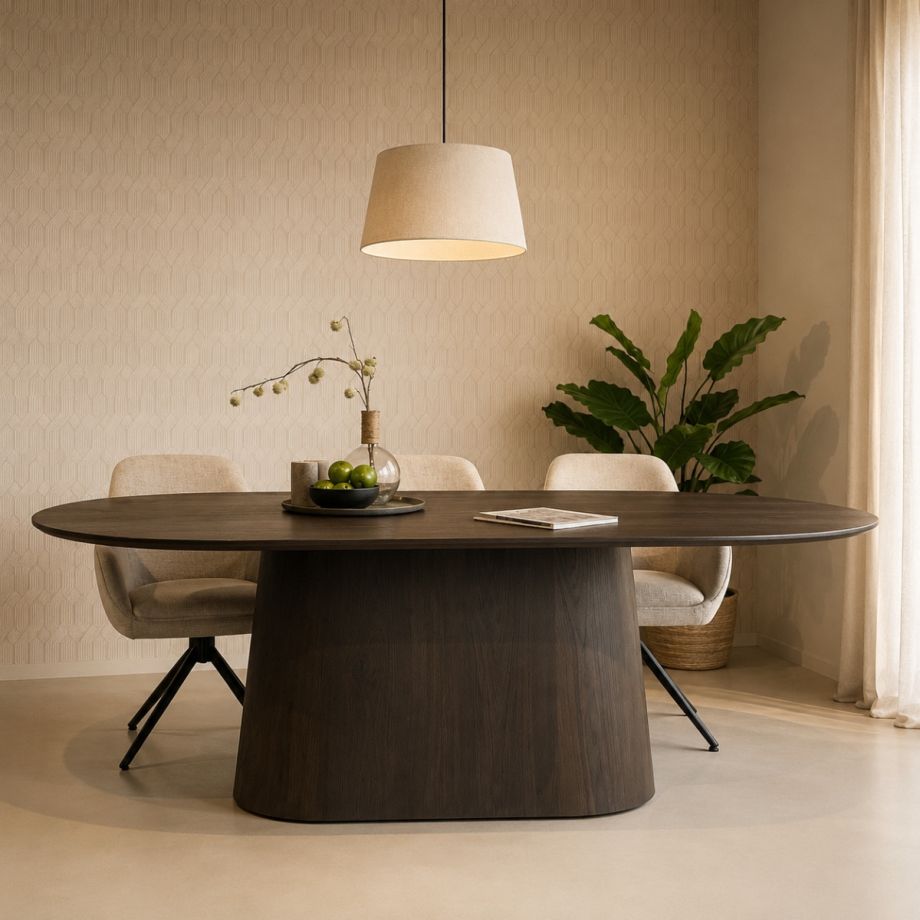 Livingfurn Novero eettafel ovaal 230 cm
