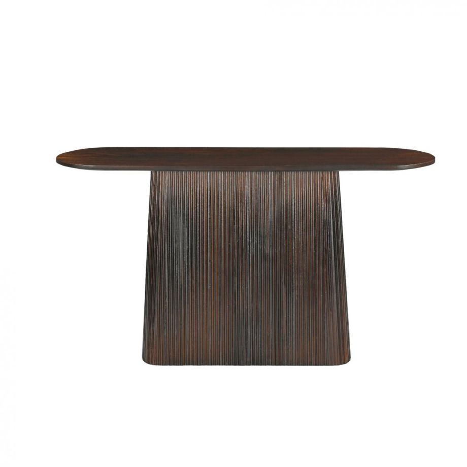 Livingfurn Salvator sidetable 140 cm - hout - bruin