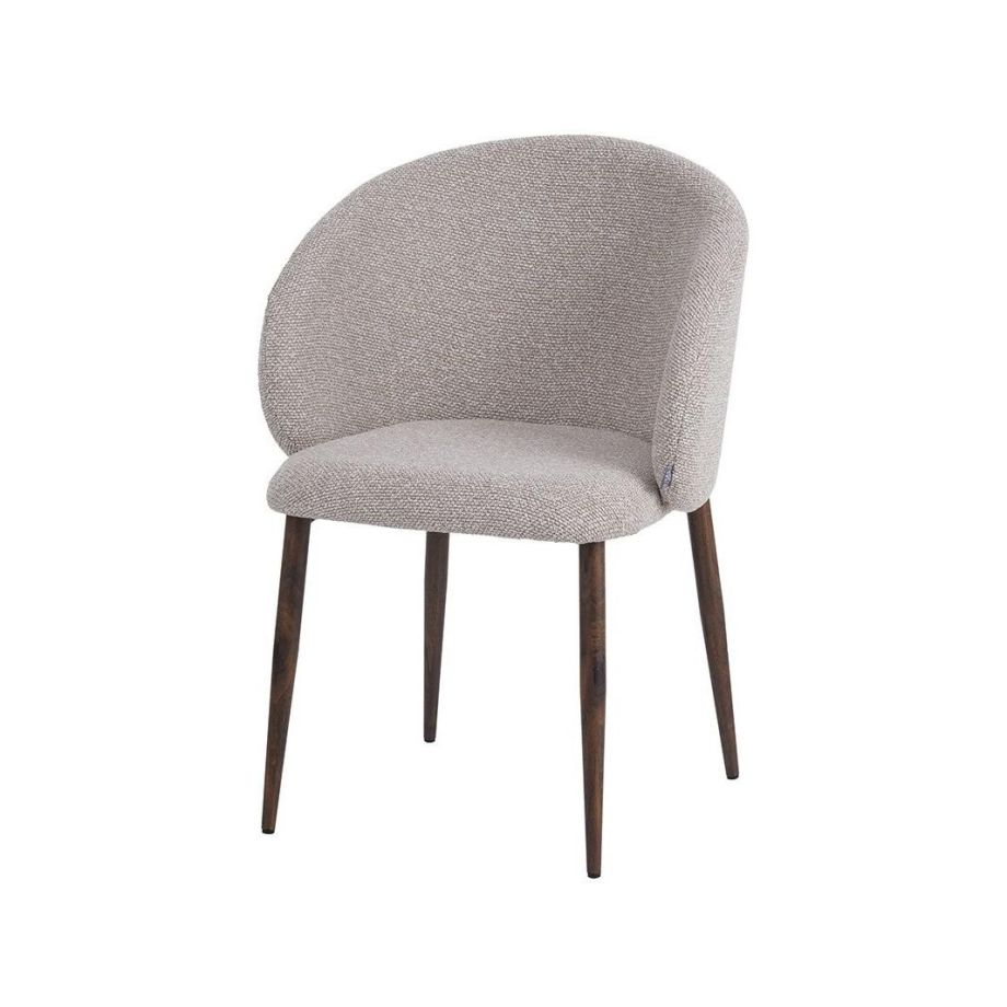 Label51 Yuki eetkamerstoel royal bouclé