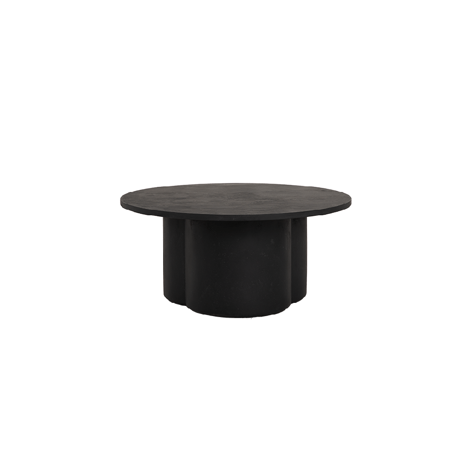 Tower Living Palazzo salontafel - ø82,5 cm - zwart