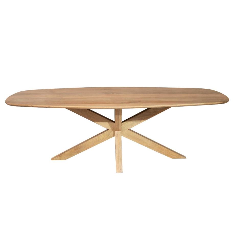 Starfurn Eettafel Nina Deens ovaal 240 cm - naturel