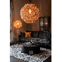 Coals salontafel acaciahout 80 cm zwart van het woonmerk Dutchbone